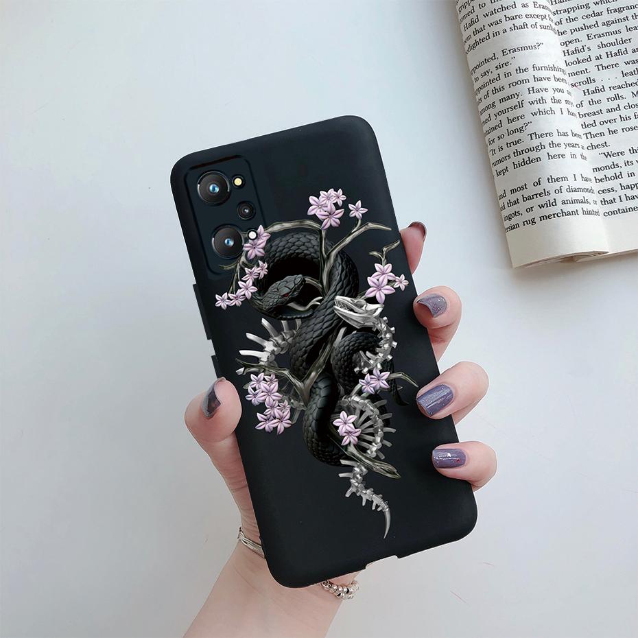 Чехол для Realme GT Neo 3T Чехол для Realme GT Neo 2 GT2 Радужный Цветок Мягкий Силикон Защитный Бампер для Телефона Чехол для Realme GT Neo 3T 2