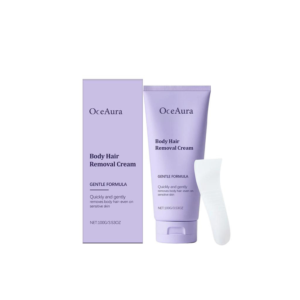 OCEAURA Body Hair Removal Cream Gentle Hair Removal for Arms Legs Unisex Depilatory Cream 150ml