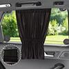 2Pcs With Suction Cup Car Curtain Sun Protection Side Window Curtain  Car Interior Accessories