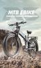 BURCHDA R5PRO 1000W50KM/H 26 Inch Foldable Mountain Electric Bicycle 48V20AH Lithium Fatbike Electric Bike For Adults Motorcycle