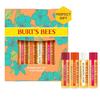Burt's Bees Stocking Stuffer Just Picked Lip Balm Set Pomegranate Watermelon Sweet Mandarin Coconut and Pear Natural Lip Treatment