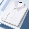 Мужская рубашка с длинным рукавом, не требующая глажки, в стиле business casual