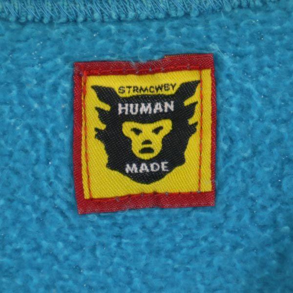 Human Made Made In Japan Long Sleeve Sweat Trainer S Blue Men's Used