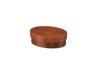 Tatsumiya Wooden Oval Lunch Suri W18 D12 30427 One-Tier Box, Lacquer, Size Approx. H5.7