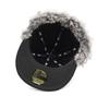 New Era 59FIFTY Dog Ear Metal Plate Cap, Black, Exclusive To ONSPOTZ, 5950 DOGEAR CORDUROY METAL PLATE BLK