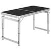 Outdoor Camping 3 Height 120 X 60 X For and Load Capacity 30kg [Japanese Company] Table, Table, Foldable, Adjustable, (55-62-70)cm, Picnic, Leisure,