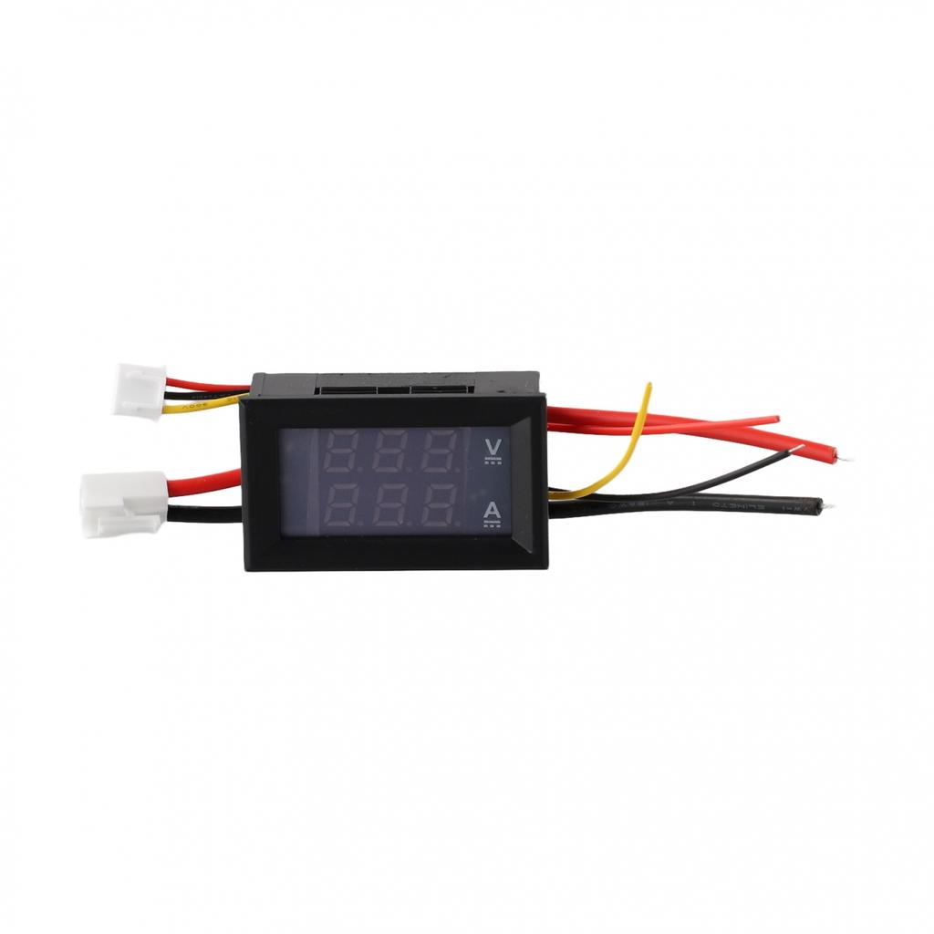 Двойной светодиодный цифровой вольтметр-амперметр 48 X 29 X 21 мм