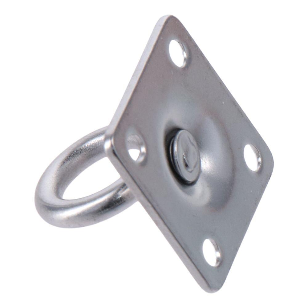 Stainless Steel Rotating Ceiling Hooks Pad Silver U Hooks for Seawater Anti Ability Ceiling Hooks