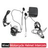 Интерком для мотоциклетного шлема, проводная гарнитура для водителя и пассажира, система связи с гарнитурой для мотоциклетного шлема, динамики