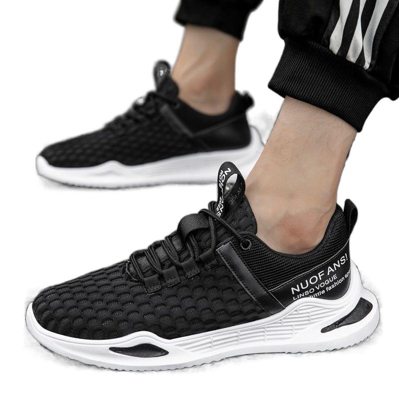 2024 Men's Latest Lightweight Soft Bottom Running Casual Shoes Fashionable Versatile Breathable Quality Sports Shoes Sneakers