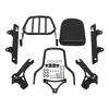 Motorcycle Sissy Bar Backrest Luggage Rack For Harley Dyna Street Bob 2006-2017 Low Rider 2016-2017 Super Glide 2006-2010