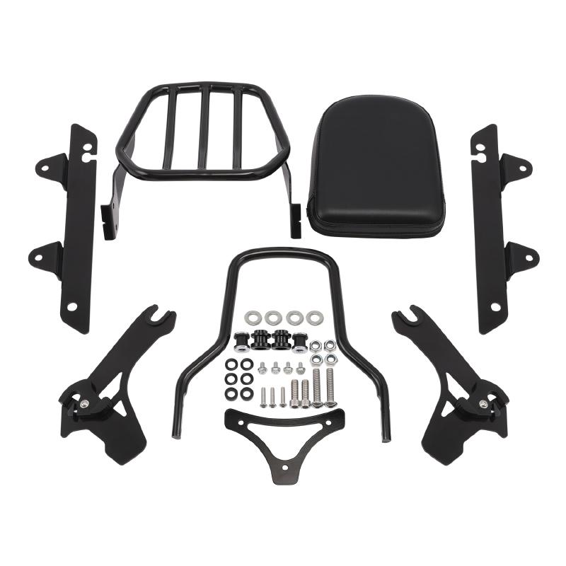 Motorcycle Sissy Bar Backrest Luggage Rack For Harley Dyna Street Bob 2006-2017 Low Rider 2016-2017 Super Glide 2006-2010