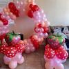 Strawberry Balloon Kit for Birthday Party Decoration