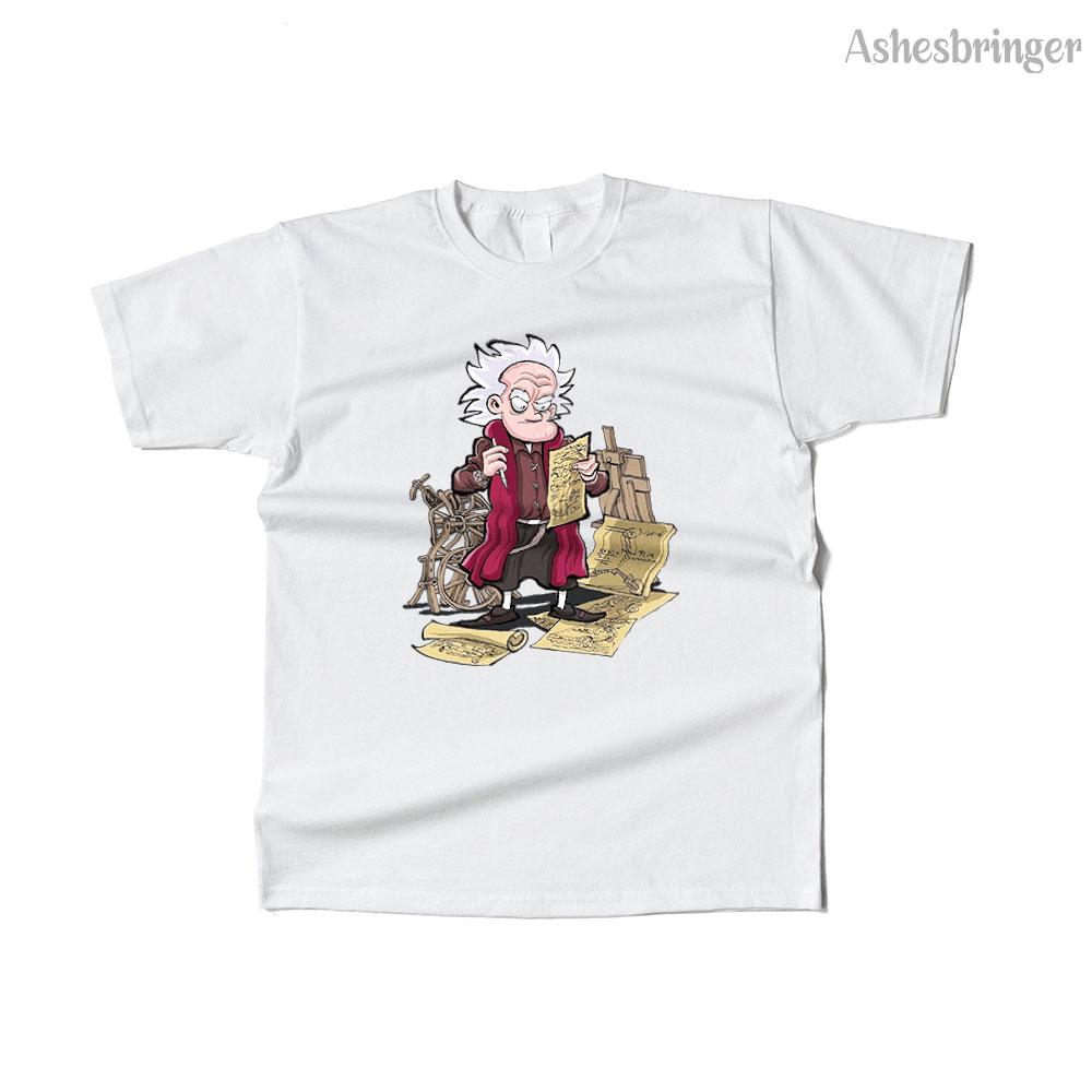 Unisexs Cotton Leonardo Doc Vinci Graphic Funny T Shirt Street Casual Style Tee for Unisex and Women