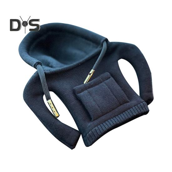 Car Shift Gear Cover Fashion Sweater Hoodie Auto Shift Knob Cover Soft & Comfortable Automotive Gear Shift Knob Protector Car Interior Accessories