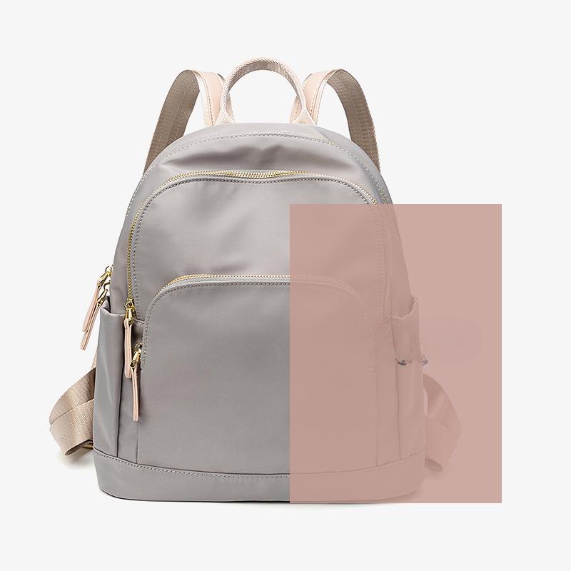 Летний рюкзак женский рюкзак из ткани Оксфорд большой емкости повседневный тренд дорожная сумка студенческая сумка