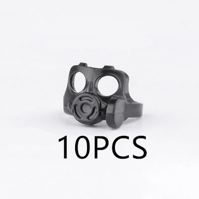 Конструктор MOC Аксессуары для персонажей Взрывозащищенные шлемы Шляпы Противогаз Нож Подставки Механическая собака Дроны DIY Игрушка Подарок