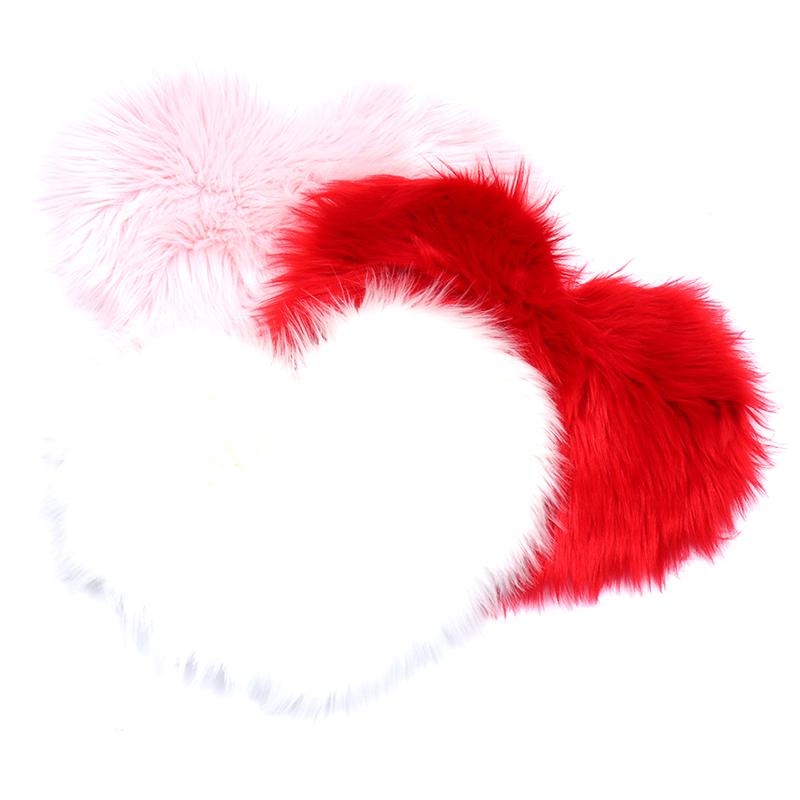 Heart Shape Hand Rest Nail Cushion Nail Art Photo Background Fluffy Table Pad