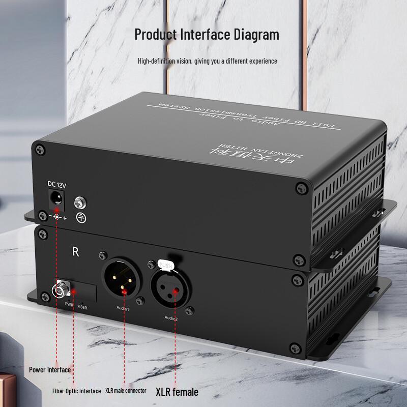 Zhongtianhengke ZT- Series Balanced Audio Fiber Optic Transceiver