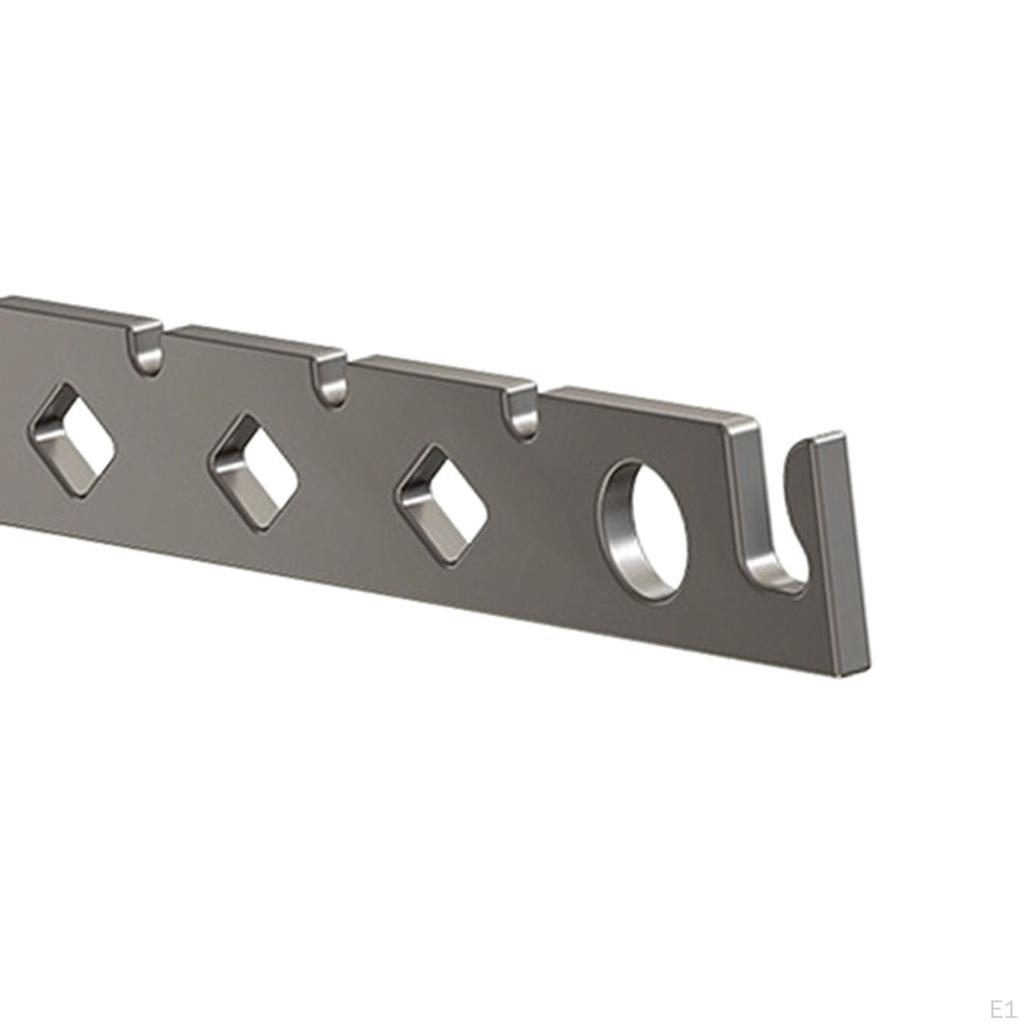 Wall Hanging Mounted Rack Clothes Holder Folding Punch Free Multifunctional Clothing Closet Storage