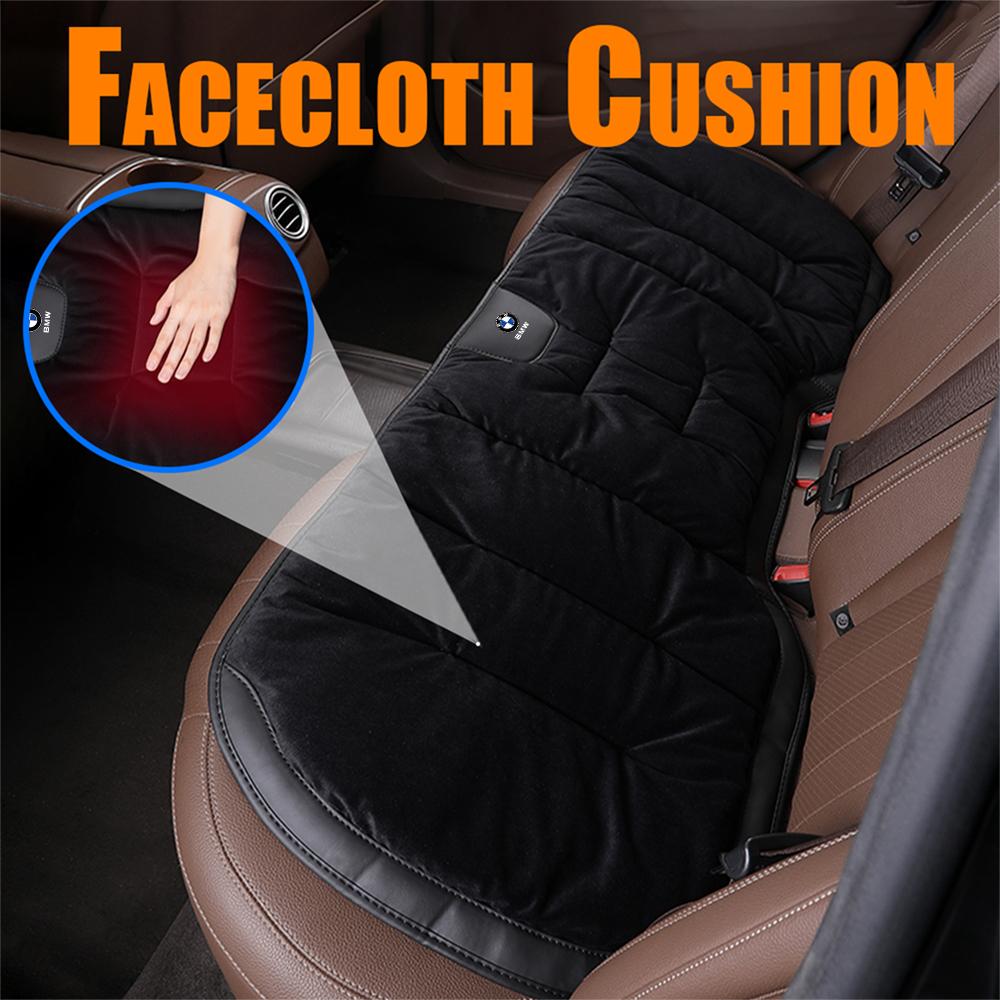 1 шт. Универсальная модель Фланелевая автомобильная подушка Зимняя Передняя/Задняя Бархатная Для BMW M E60 E90 F20 M1 M2 M3 M4 M5 M6 M7 M8 E36 F10 E87 E70