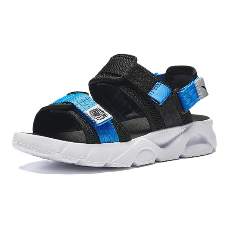 Anta Удобные нескользящие прочные детские сандалии детские сандалии черные синие 312436902-2