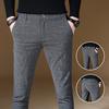 Men Plaid Pants Spring Autumn Men Pants Trousers Male Classic Casual Trousers Full Length