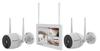 Juancloud Network Outdoor IP Camera Set Wi-Fi JA-T6204-PO1031-WP