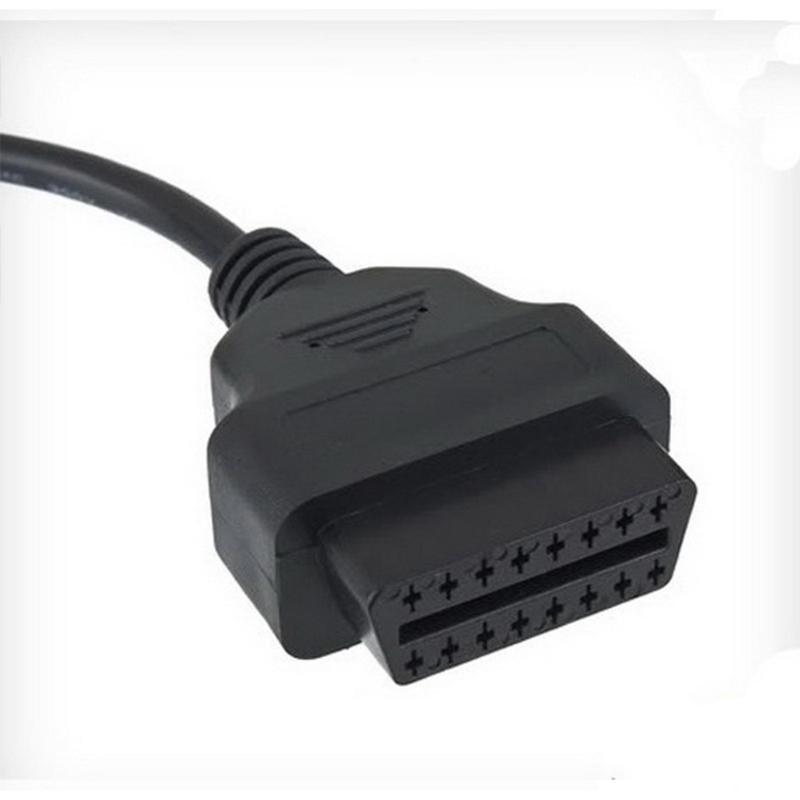 Диагностический адаптер-разъем VAG 2 x 2 Кабель OBD2 16-контактный Адаптер Разъем Female