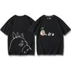2025 New Shirt Hayao Miyazaki Anime Chenzhisuke Cartoon T-shirt Summer My Neighbor Totoro T-shirt Tops