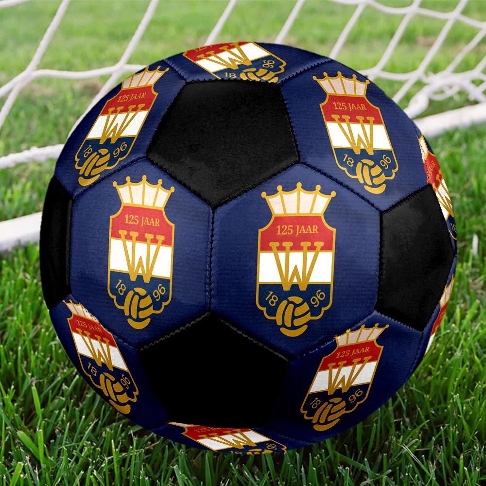 РАЗМЕР 5 Футбольный мяч Willem II Цветной Для всех возрастов Машинная строчка ПВХ Готов к соревнованиям Прочный Высокий отскок