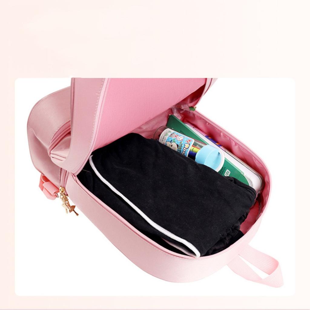 Двойная балетная сумка на плечо для девочек, сумка для танцев балерины для детей, рюкзак для хранения для латинских танцев, сумки для балета и танцев для девочек