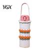 Portable Water Bottle Sleeve Hand Crocheted Cup Cover, Elastic Wool Knit Sleeve, Breathable Decorative Accessory Anti-Slip Protective Holder