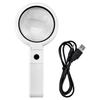 5 11X Magnifying Glass with 8 LED Light Hnadheld Desktop Multifunctional  Reading Magnifier