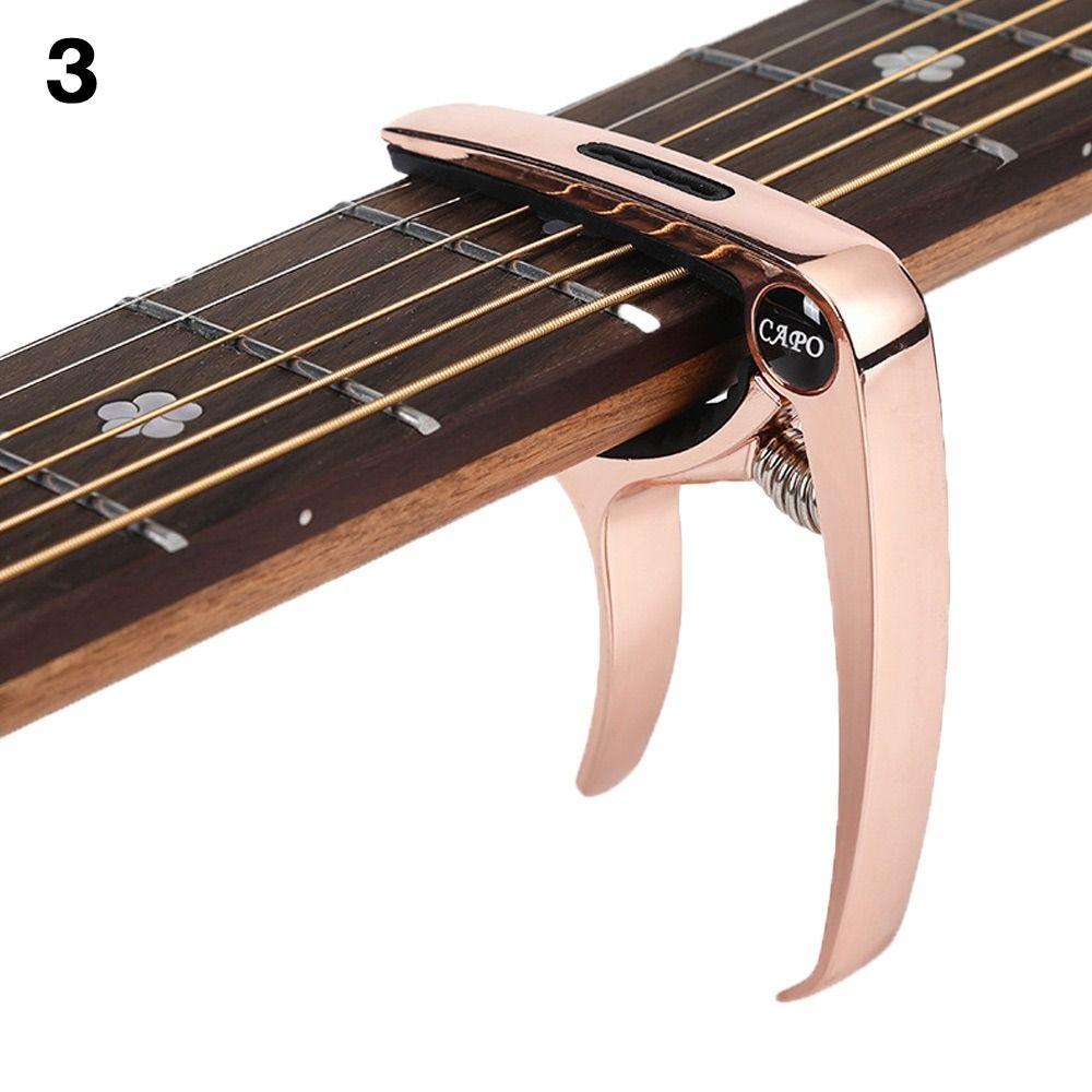Guitar Capo for Acoustic Classic Electric Guitar Tone Adjust Metal Tuning Clamp Guitar Accessories Capotraste Quick Change Clip