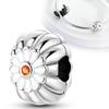 Романтические бусины из ракушек-маргариток, медные оригинальные бусины, подходят для оригинального браслета-шарма, бусины для ювелирных изделий, сделай сам, подарки для женщин