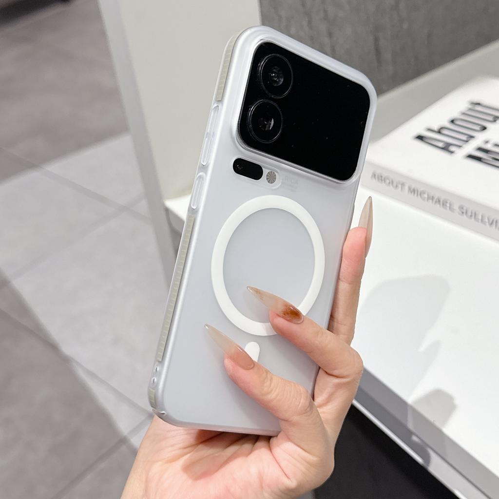 Магнитное притяжение ледяного тумана подходит для чехла мобильного телефона Xiaomi 11PRO MAX с противоскользящим краем Xiaomi 11Ultra с ощущением кожи противоударный жесткий чехол