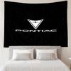 Pontiac Print Tapestry, Backdrop, Easy Setup, Ideal for Bedroom, Office & Living Room, with Aesthetic Wall Hanging Decor.