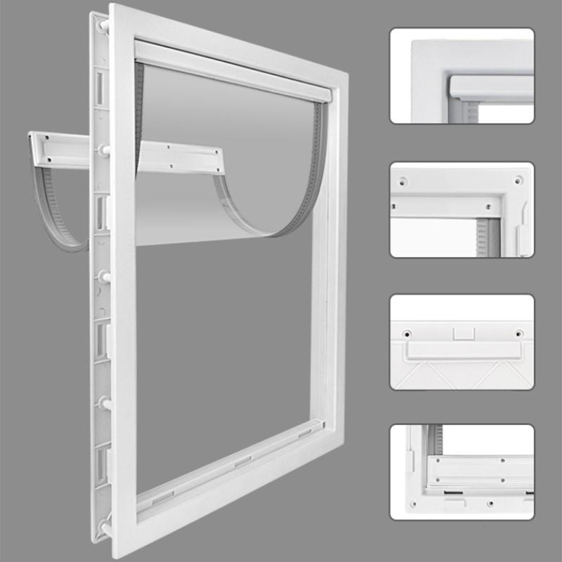 Настенные двери для домашних животных, сильный магнит, позиционирующий, устойчивый к царапинам клапан, Премиум, всепогодные ворота для собак, предназначенные для