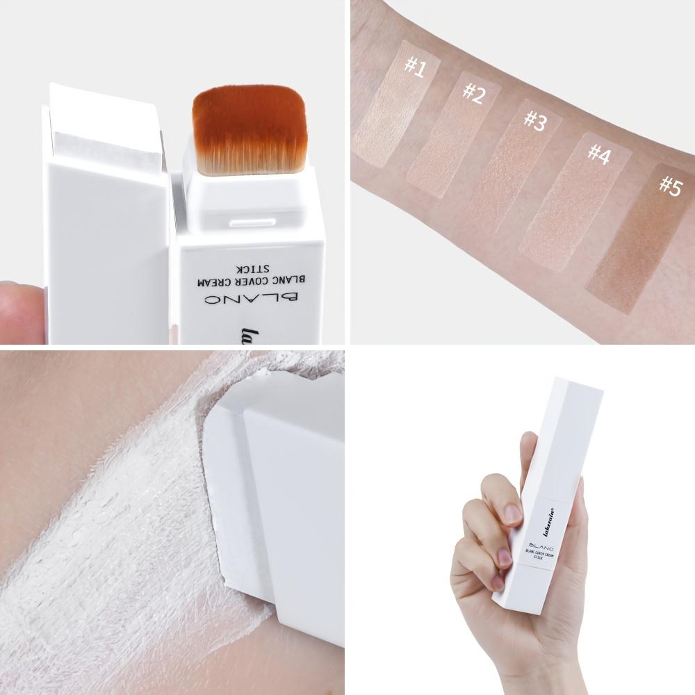 Тональная основа-стик Color Changing Foundation со съемной кистью Blanc Cover Cream Stick Changing High Coverage Базовый макияж