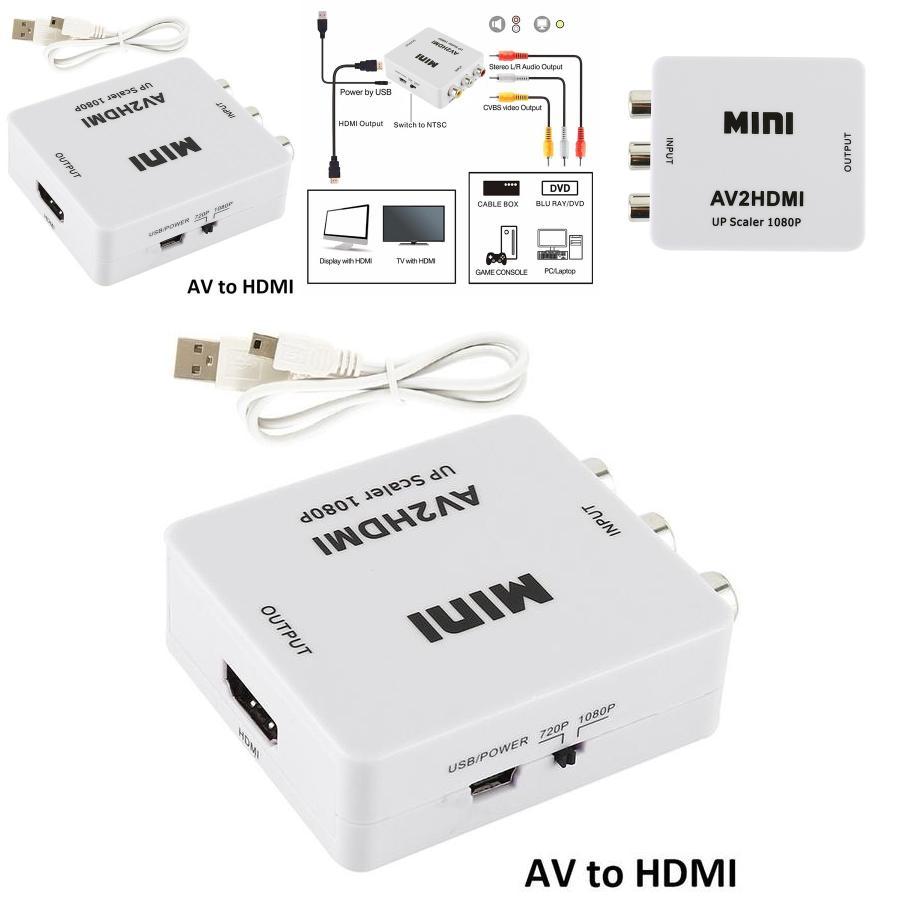 Кабель-переходник MiniAV на HDMI с высокоскоростной передачей для домашнего кинотеатра