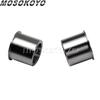 For Harley Wheel Bearing Reducers 1" to 3/4" Axle Reducer Spacer Kit for Sportster Touring Softail Dyna with 1" Sealed Bearings