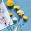 Handmade Japanese Kimono Hair Clips Flower Tassels Hair Stick Jewelry Flower Hair Forks  Girls
