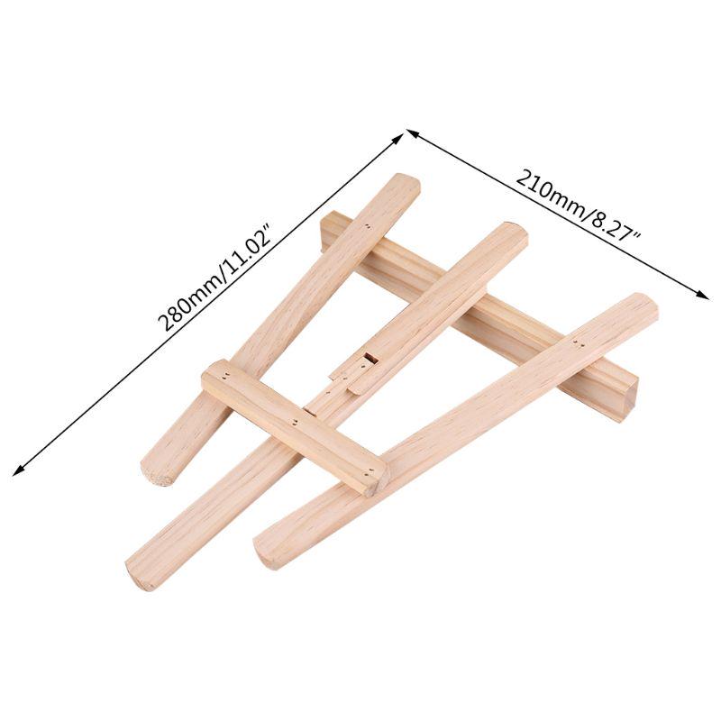 NEW Wood Table Easel Tablets Stand Easel Painting Craft Wooden Stand For Party Decoration Art Supplies