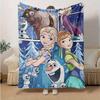 1 шт. Дисней Холодное Сердце Эльза Анна Олаф Свен Снеговик Плед для Дома, Покрывало на Диван, Для Улицы, Подарок, Фланелевый Плед, Спальня, Гостиная