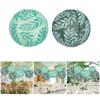 Pack of 3 Hanging Leaf Lanterns Paper Lanterns Leaf Hanging Light Paper Texture Suitable for New Year Festivities