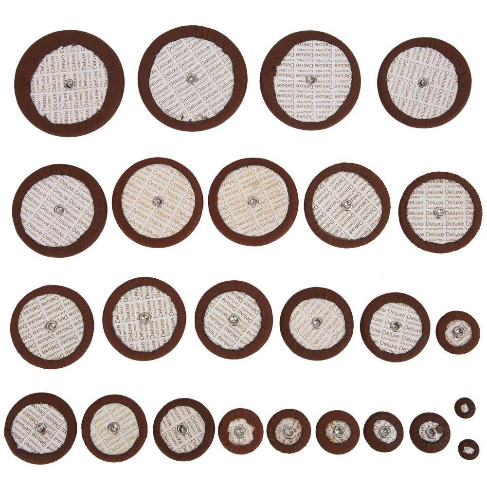 25 шт. сменных кожаных накладок разных размеров для тенор-саксофона