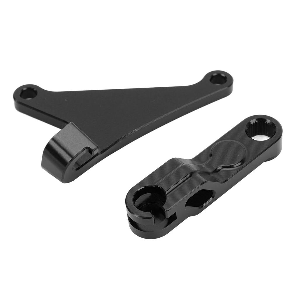 Clutch Arm Extension Lever Bracket for Aluminum Alloy Clutch Arm Lever Bracket for Tenere 700 XTZ700 MT-07 2018-2022, 2019-2024 (Black)