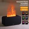 Newest Flame Aroma Diffuser Humidifier USB Desktop Simulation Light Aromatherapy Purifier Air for Bedroom With 7 Colors