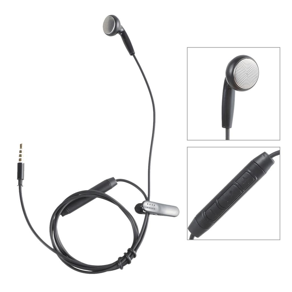 Один наушник односторонние беруши с микрофоном 3,5 мм штекер один наушник стерео звук армированный шнур для радио